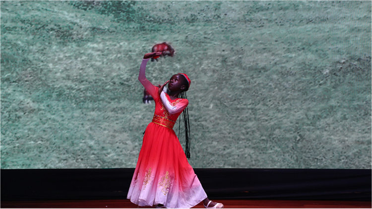 比赛现场。埃格顿大学孔子学院供图