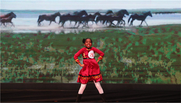 比赛现场。埃格顿大学孔子学院供图